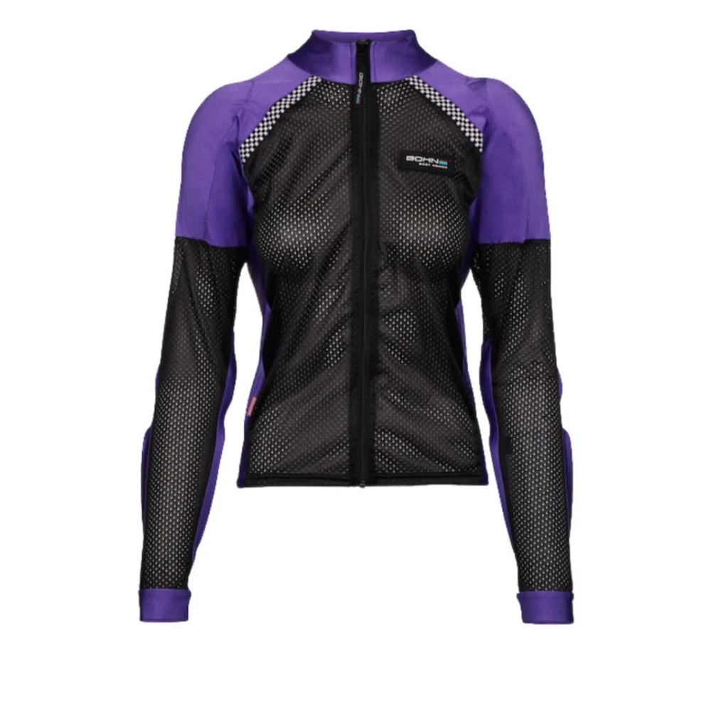 Purple and Black Utility Jacket